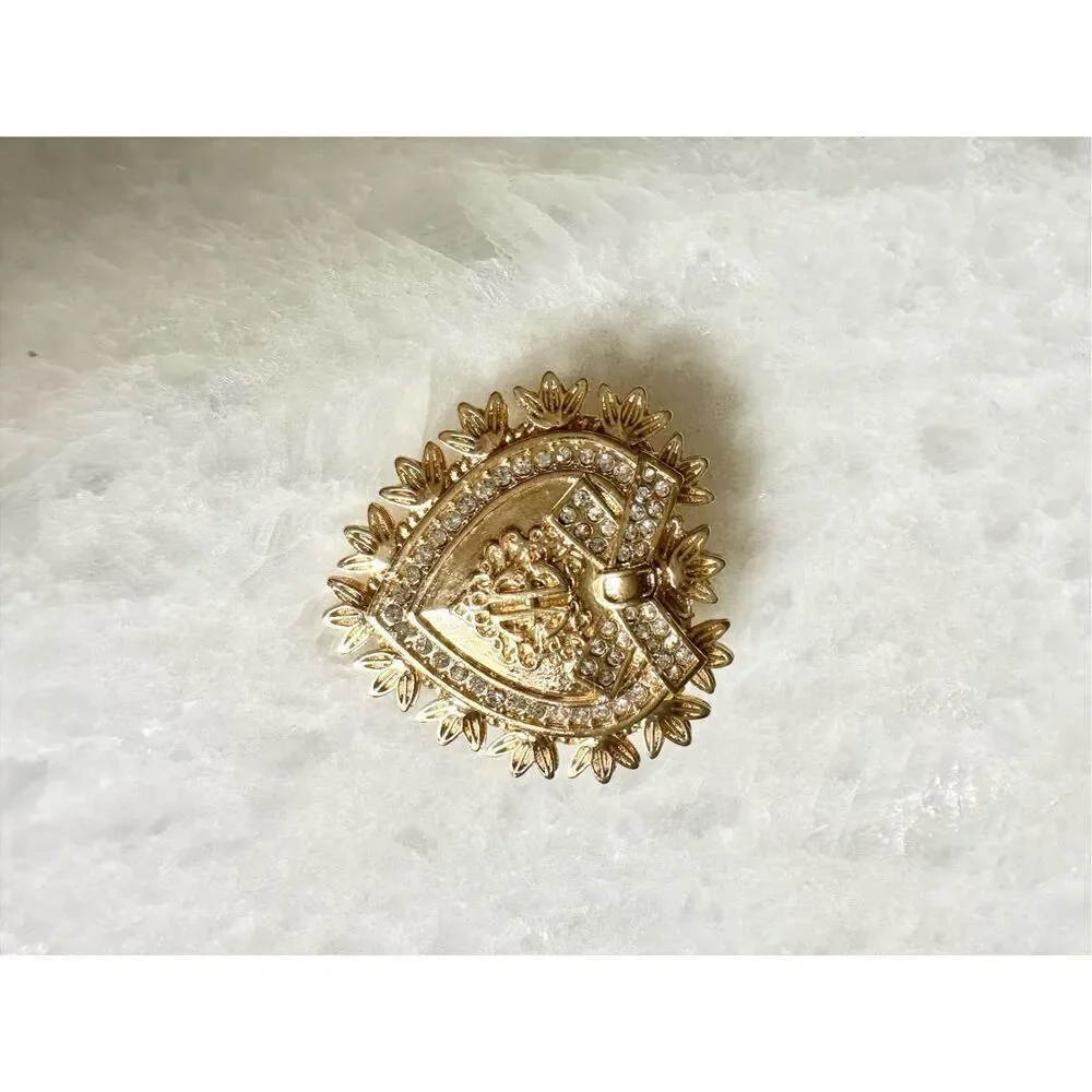 No Brand intricate gold